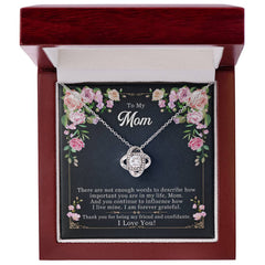 Forever Grateful - Love Knot Necklace